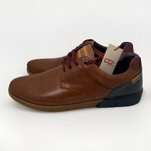 NWOB Pikolinos Palamos Leather Dress Shoes Sneakers Brown Men's Size 43 US 9.5